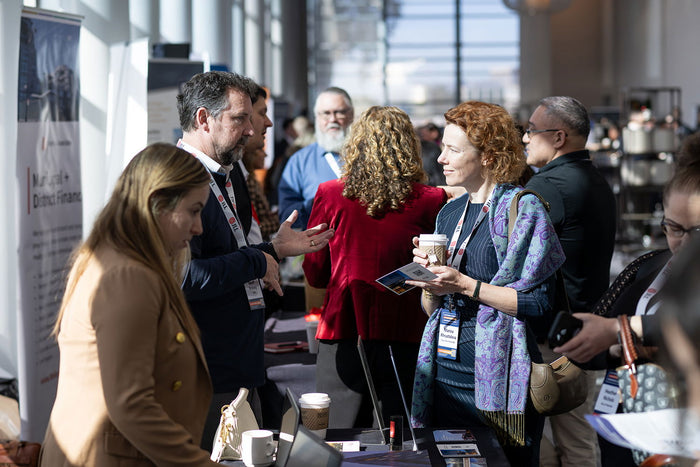Attendees networking at the 2025 California Housing & Community Development Conference