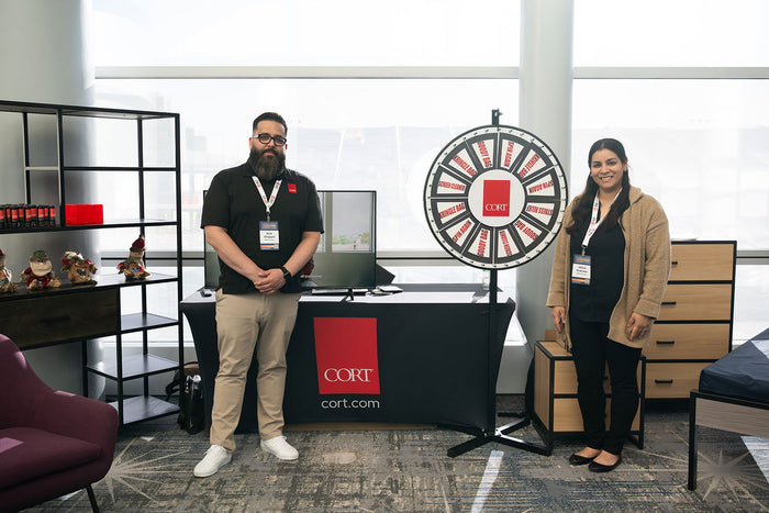 An exhibitor booth at the 2025 California Housing & Community Development Conference