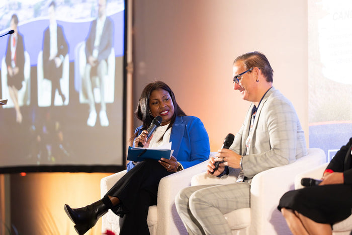 A panel discussion at the 2025 California Housing & Community Development Conference