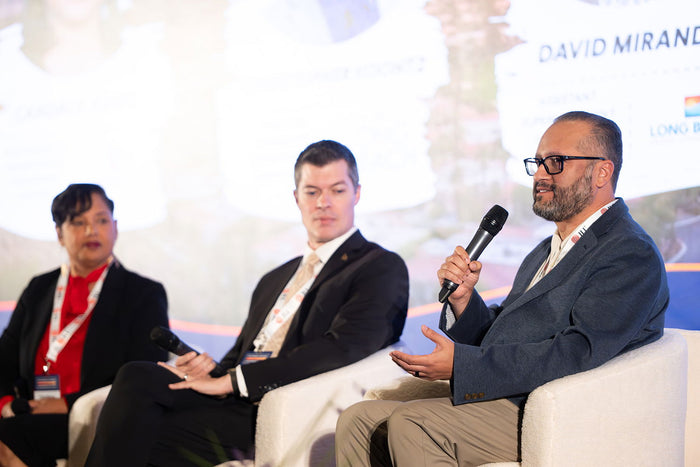 A panel discussion at the 2025 California Housing & Community Development Conference