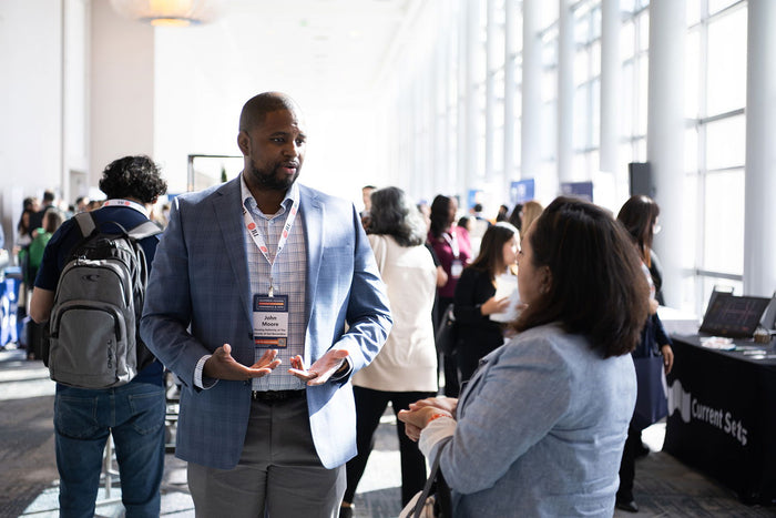 Attendees networking at the 2025 California Housing & Community Development Conference