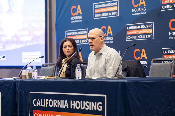 A panel discussion at the 2025 California Housing & Community Development Conference