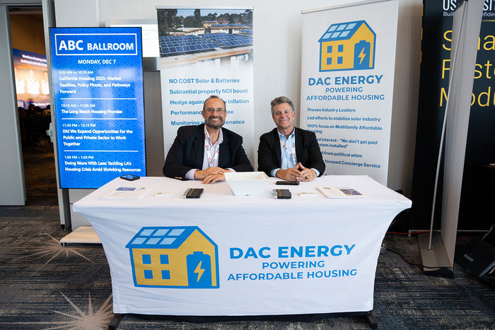 An exhibitor booth at the 2025 California Housing & Community Development Conference