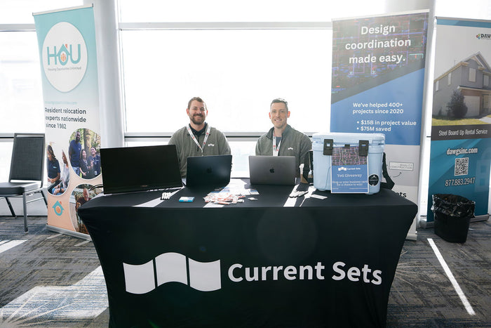 An exhibitor booth at the 2025 California Housing & Community Development Conference