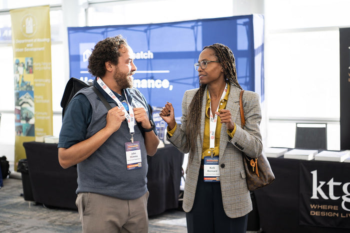 Attendees networking at the 2025 California Housing & Community Development Conference