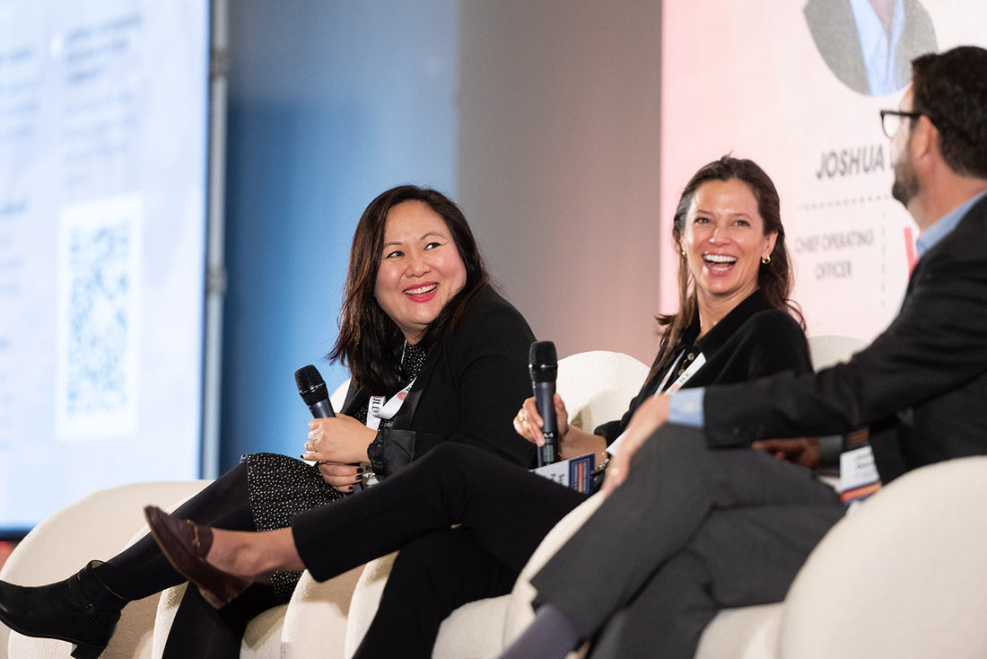 A panel on the main stage at the California Housing & Community Development Conference
